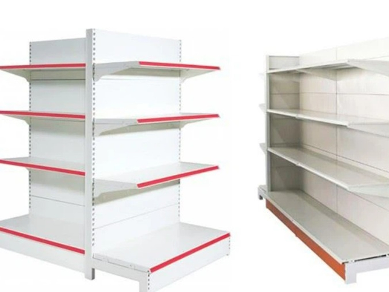 Supermarkets shelves