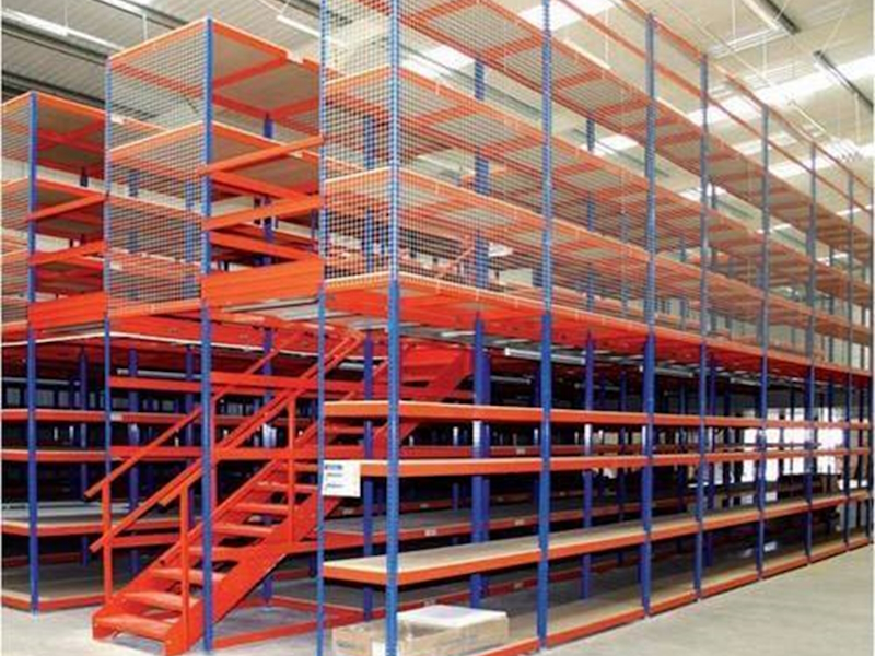 Mezzanine Storage System. 
